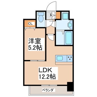 間取図 クロノス48練兵町
