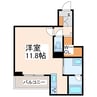 Ｓｈａｍａｉｓｏｎ新町Ｔ．Ｈ 1Rの間取り