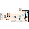 シャーメゾン妙体寺町　伴の間取図