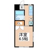 アペックス 1Kの間取り