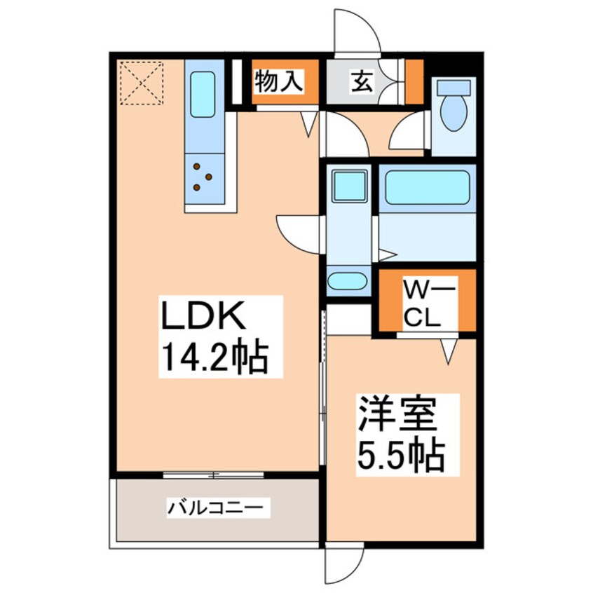 間取図 豊肥本線<阿蘇高原線>/平成駅 徒歩9分 3-3階 建築中