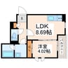 熊本市電Ａ系統<熊本市交通局>/田崎橋駅 徒歩11分 3階 1年未満 1LDKの間取り