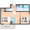 熊本市電Ａ系統<熊本市交通局>/田崎橋駅 徒歩13分 2階 1年未満 1LDKの間取り