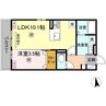 熊本市電Ａ系統<熊本市交通局>/田崎橋駅 徒歩13分 2階 建築中 1LDKの間取り