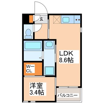 間取図 REGALEST　GOFUKU