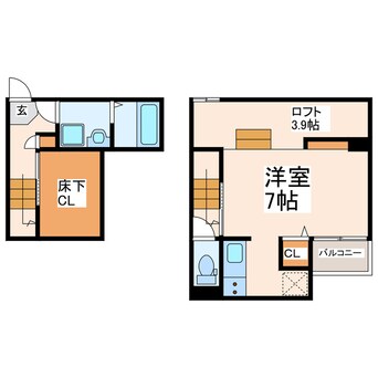 間取図 ADC本荘ラニカイ