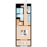 Amenity K 1Kの間取り