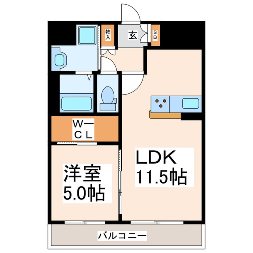 間取図 LIBTH並木坂
