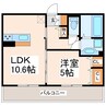 D-room出水 1LDKの間取り