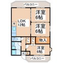 カーサ国府の間取図