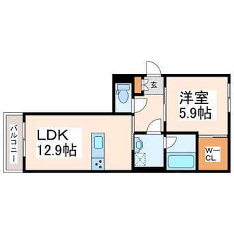 間取図 シャーメゾンシンシア