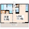 セレブ開懐世利 1LDKの間取り