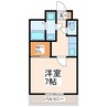SG2-HONJYO 1Kの間取り
