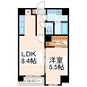 SG2-HONJYO 1LDKの間取り