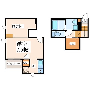 間取図 CB琴平フェリオ