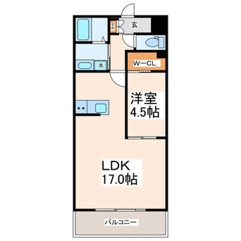 間取図 Mth GRANDE 新大江