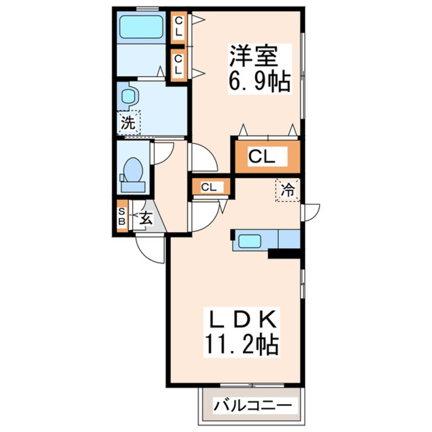 間取図 サンリッチ