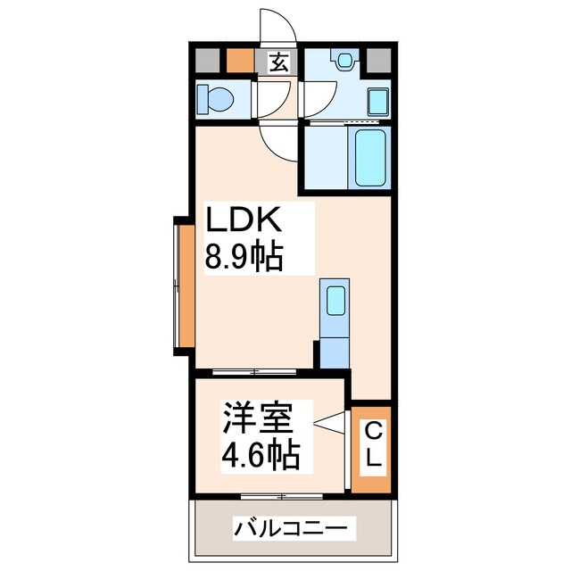 間取り図 ビュークレスト京町