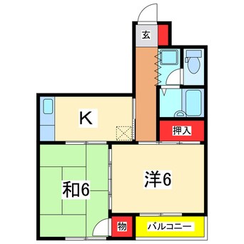 間取図 メゾン・ド・コリン
