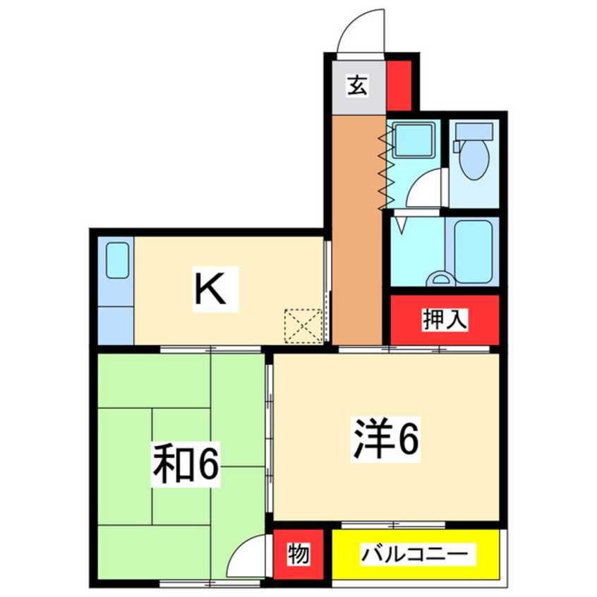 間取図 メゾン・ド・コリン