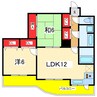 異人池ヒルズ 2LDKの間取り