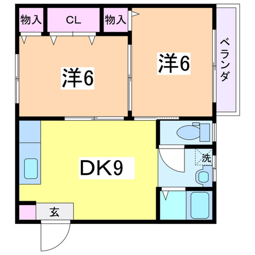 間取図 椎谷マンション