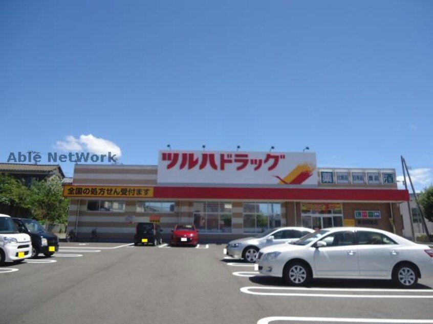 ツルハドラッグ新潟関屋店(ドラッグストア)まで455m 椎谷マンション