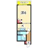 ライオンズマンション新潟古町 1Kの間取り