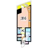 新潟ダイカンプラザ遊学館 1Rの間取り