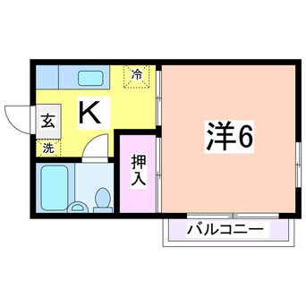 間取図 レジデンスシマ