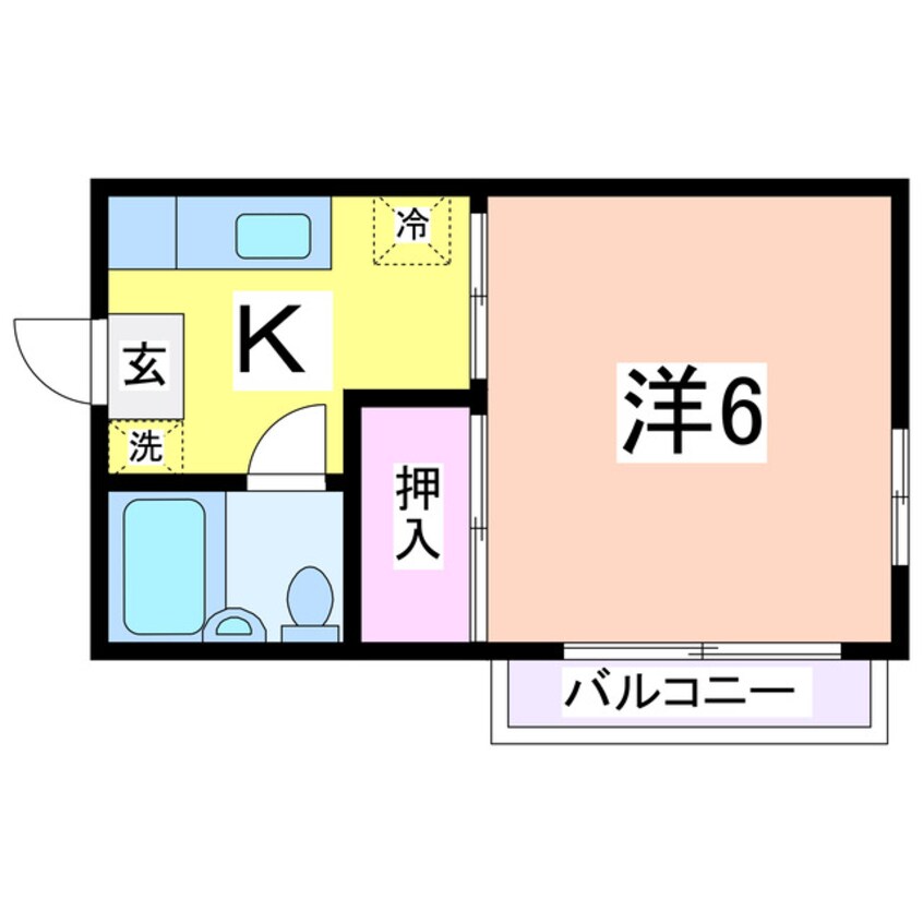 間取図 レジデンスシマ