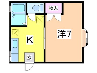 間取図 レジデンスシマ