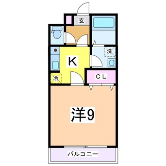 間取図 ヴィラキーファー