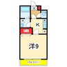 ヴィラキーファー 1Kの間取り