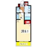 プルメーリア 1Kの間取り