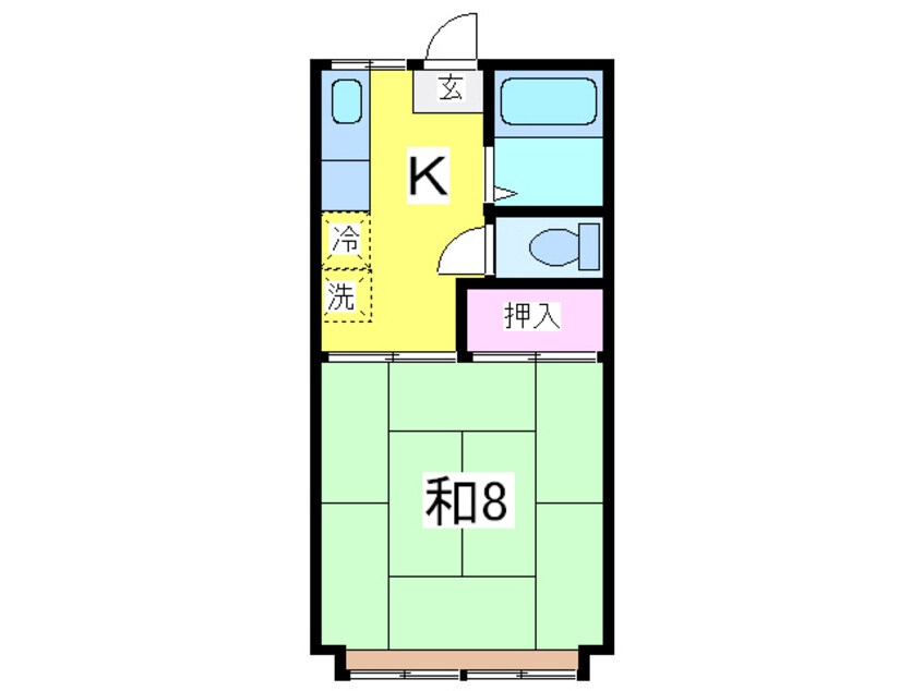 間取図 キャンディーハウス