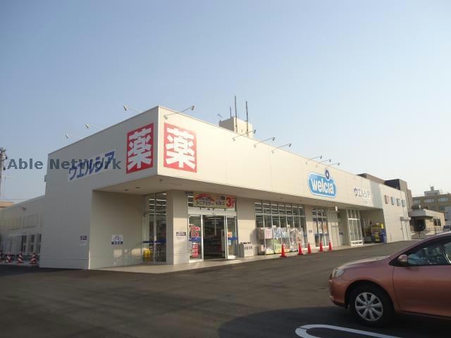 ウエルシア新潟関新1丁目店(ドラッグストア)まで1039m カーサヴェルデ