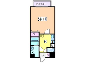 間取図 ビアン・ヴィー・ミサキ