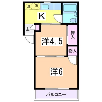 間取図 エクセラン大畑