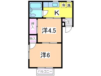 間取図 エクセラン大畑