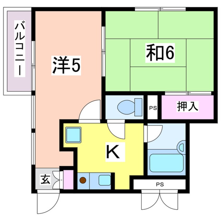 間取図 ヴィラヒルズ異人池