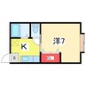 コーポ新星 1Kの間取り