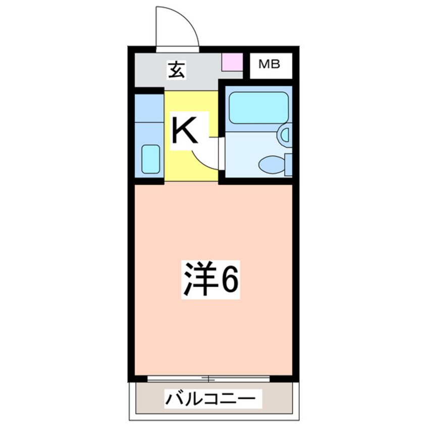 間取図 コア東堀