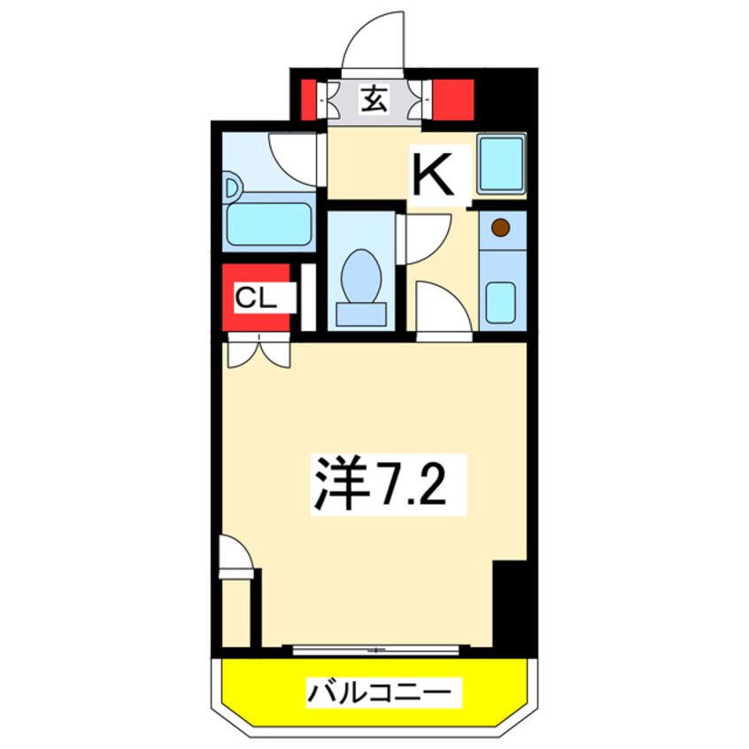 間取図 メゾン・ド・エグレット