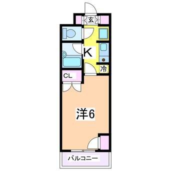 間取図 メゾン・ド・エグレット