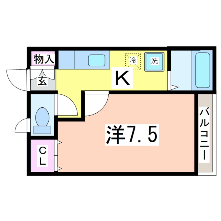 間取図 ポートヴィラ