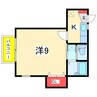 コンフォートプレイス 1Kの間取り
