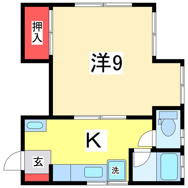 間取り図 コーポフルール