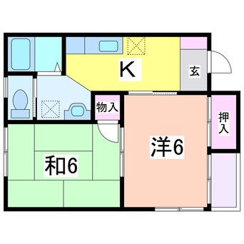 間取図 さわらび荘