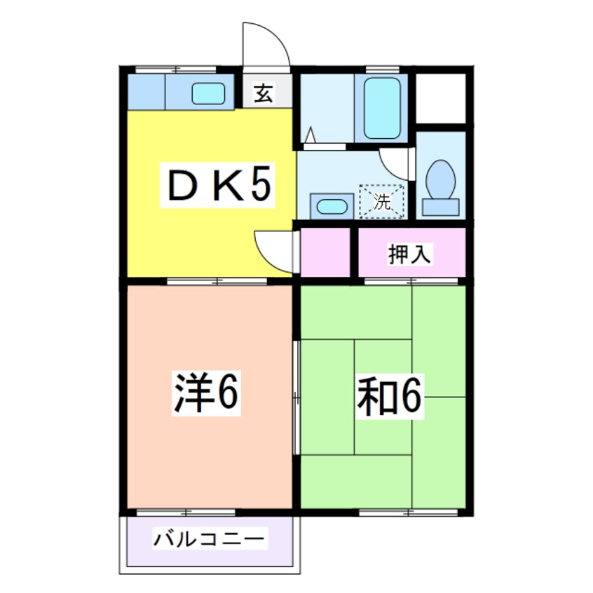 間取図 グレースハイツ